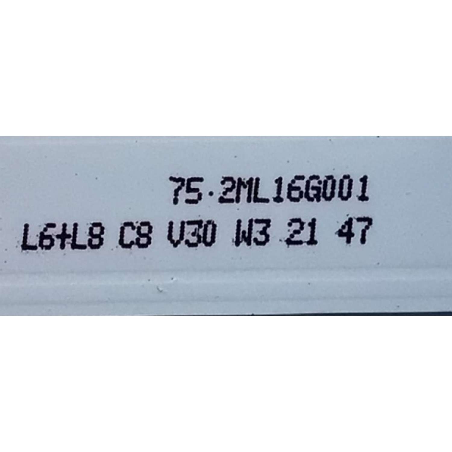 KIT DE LED'S PARA TV SAMSUNG ( 3 PZ ) / NUMERO DE PARTE HRS-H535-0430000-0310-3030-12.5-N-V11 / 75.2ML16G001 / L6+L8 C8 V30 W3 21 47 / 17616 / PANEL CY-BA043HGER1 / MODELO UE43AU7172U - Imagen 4